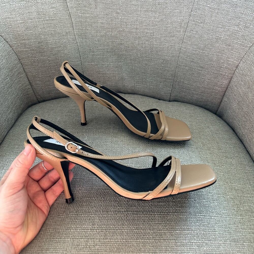 Reiss Bali Leather Strappy Sandal NEW
